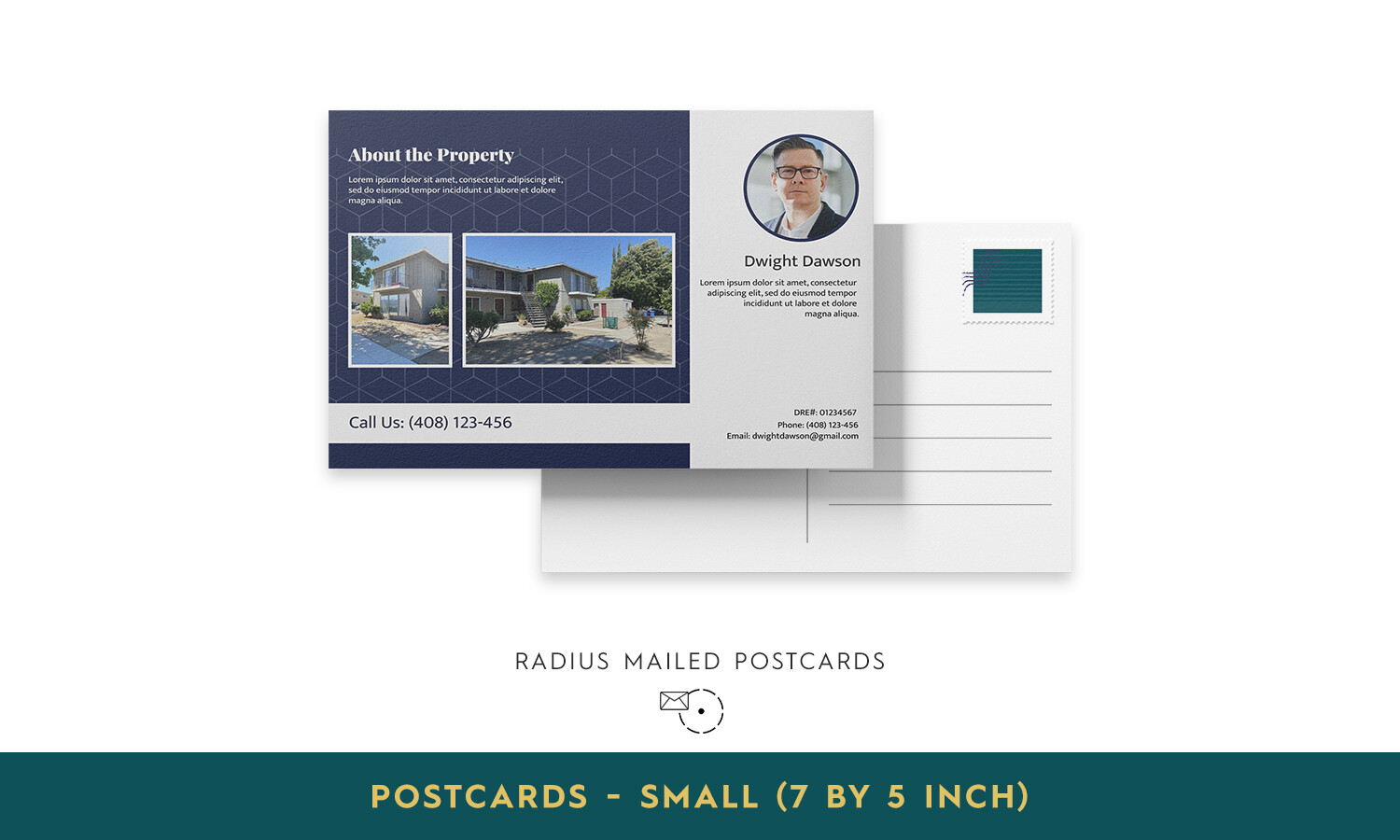 Radius Mailed Postcards - Small