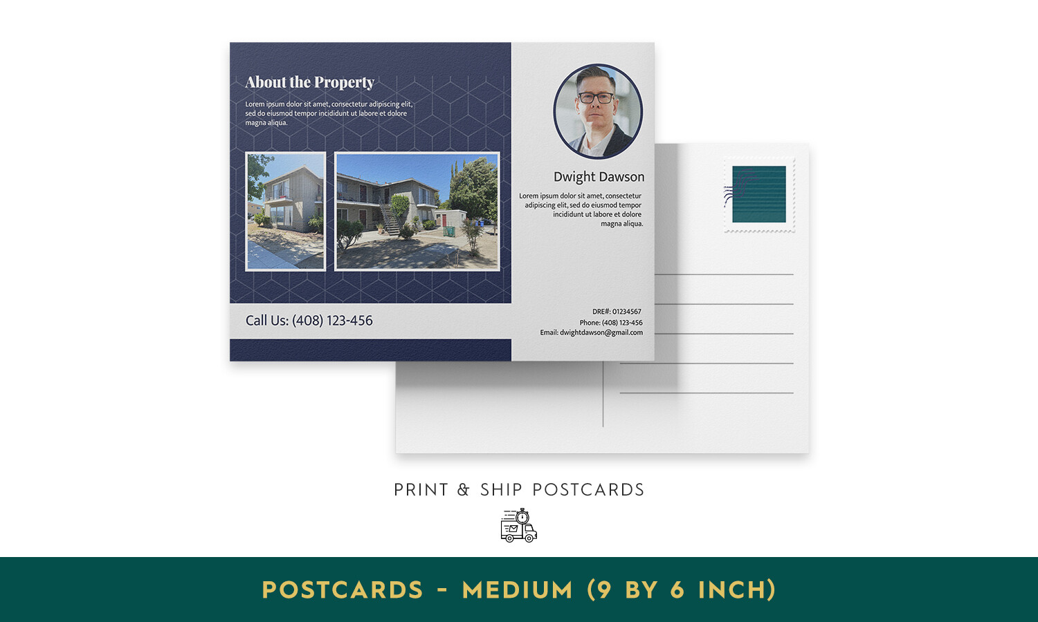 Print & Ship Postcards - Medium