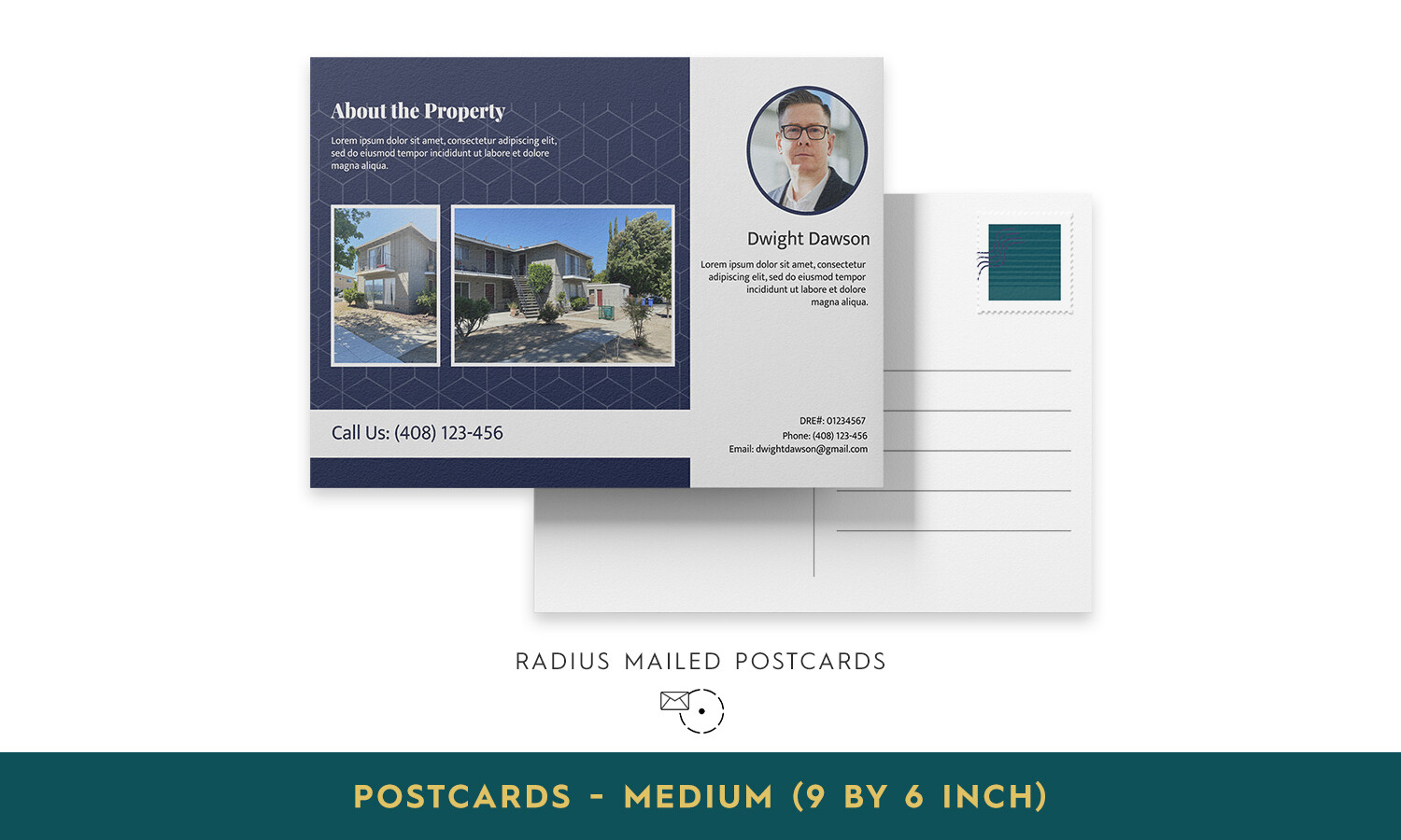 Radius Mailed Postcards - Medium