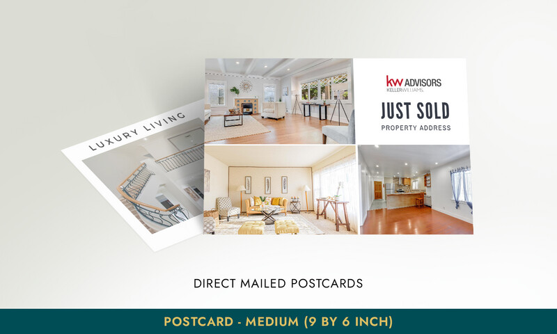 Direct Mailed Postcards- Medium