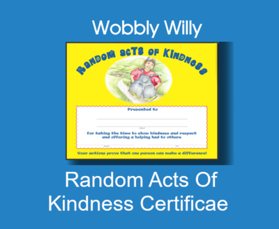 Random Acts of Kindness Certificate & Pledge