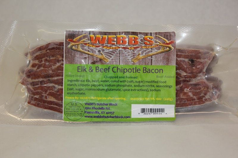 Elk Chipotle Bacon