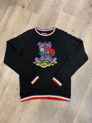 BKYS Melancholy Crewneck with Patch (Black)