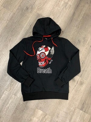 BKYS &quot;BREATH&quot; Hoodie w/Twill and Leather Patch