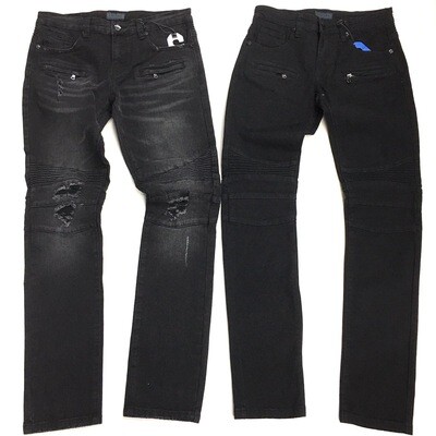 Edison Denim Jeans in Black Wash