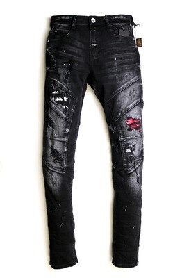 KLEEP Reef Washed Skinny Denim Jean Pants