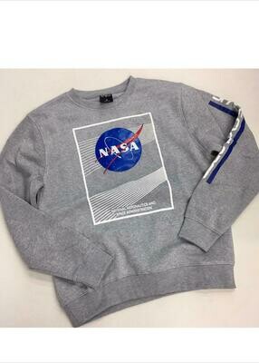 WT02 NASA  Crewneck in Gray