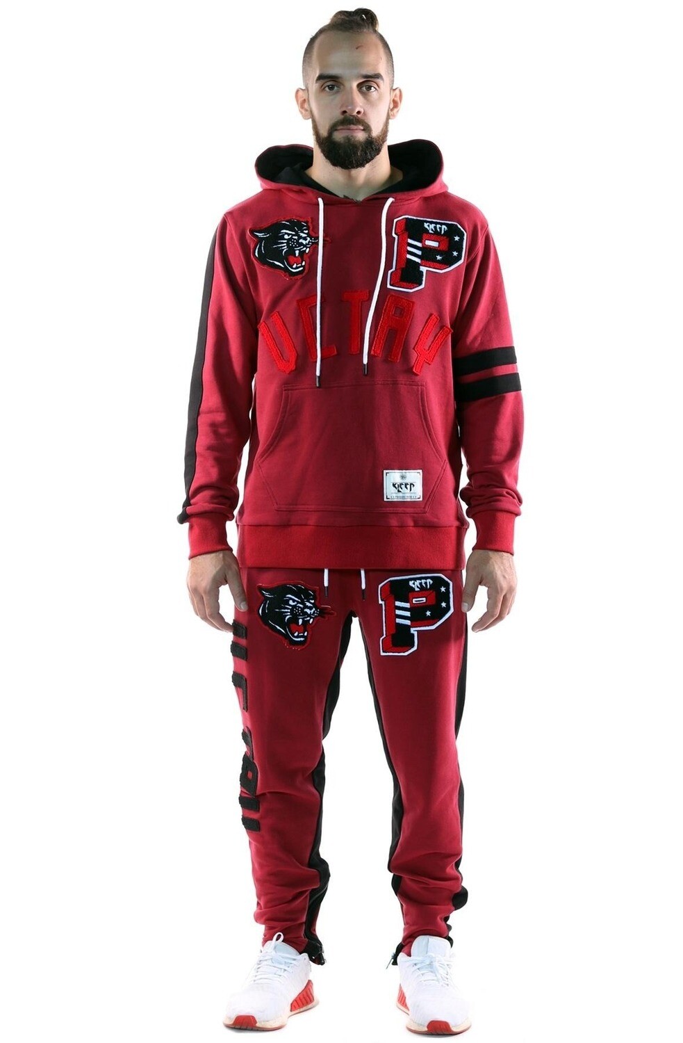KLEEP Men&#39;s Premium French Terry Set (Burgundy)