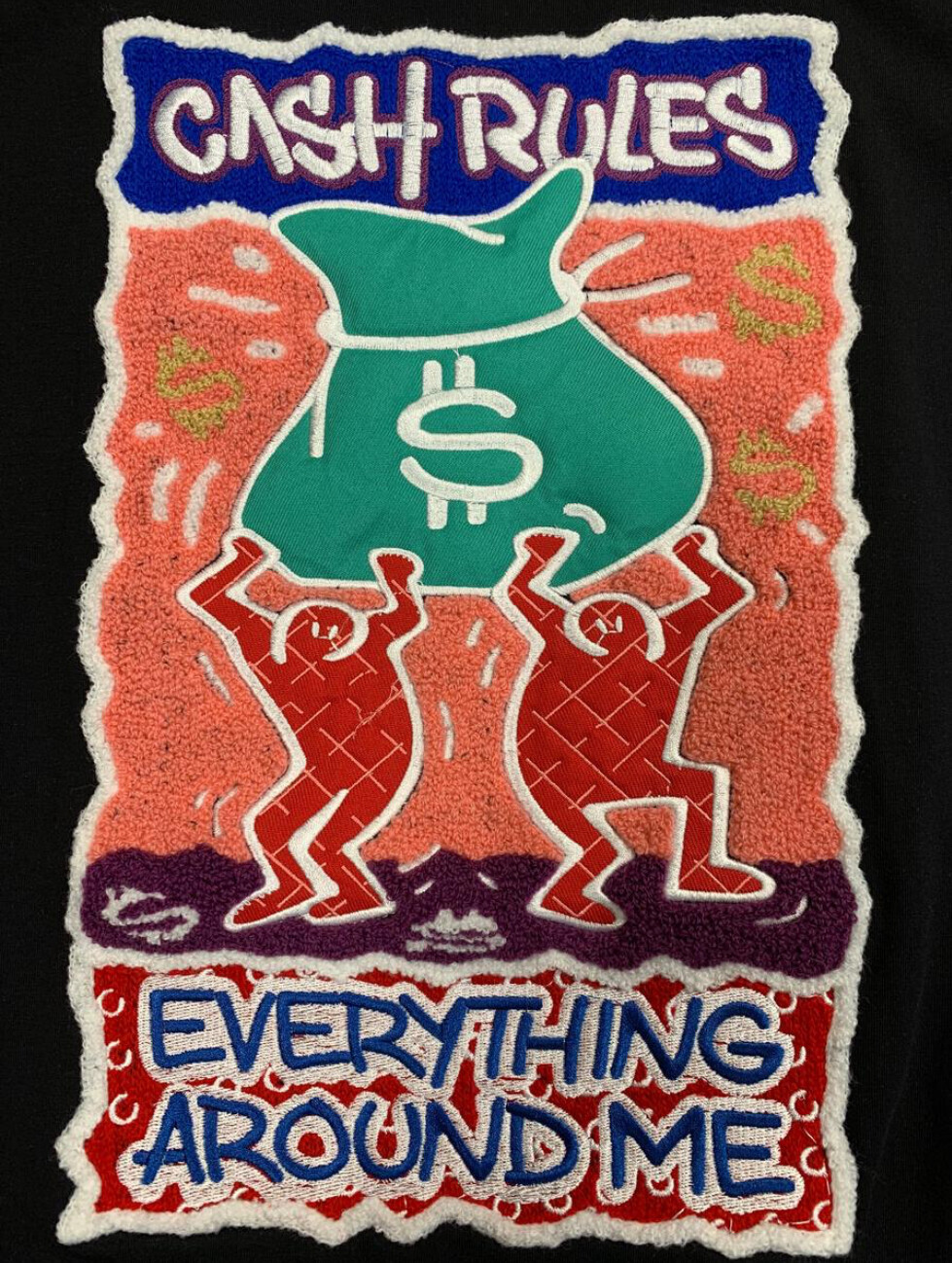 BKYS &quot;C.R.E.A.M&quot; T-Shirt in Red