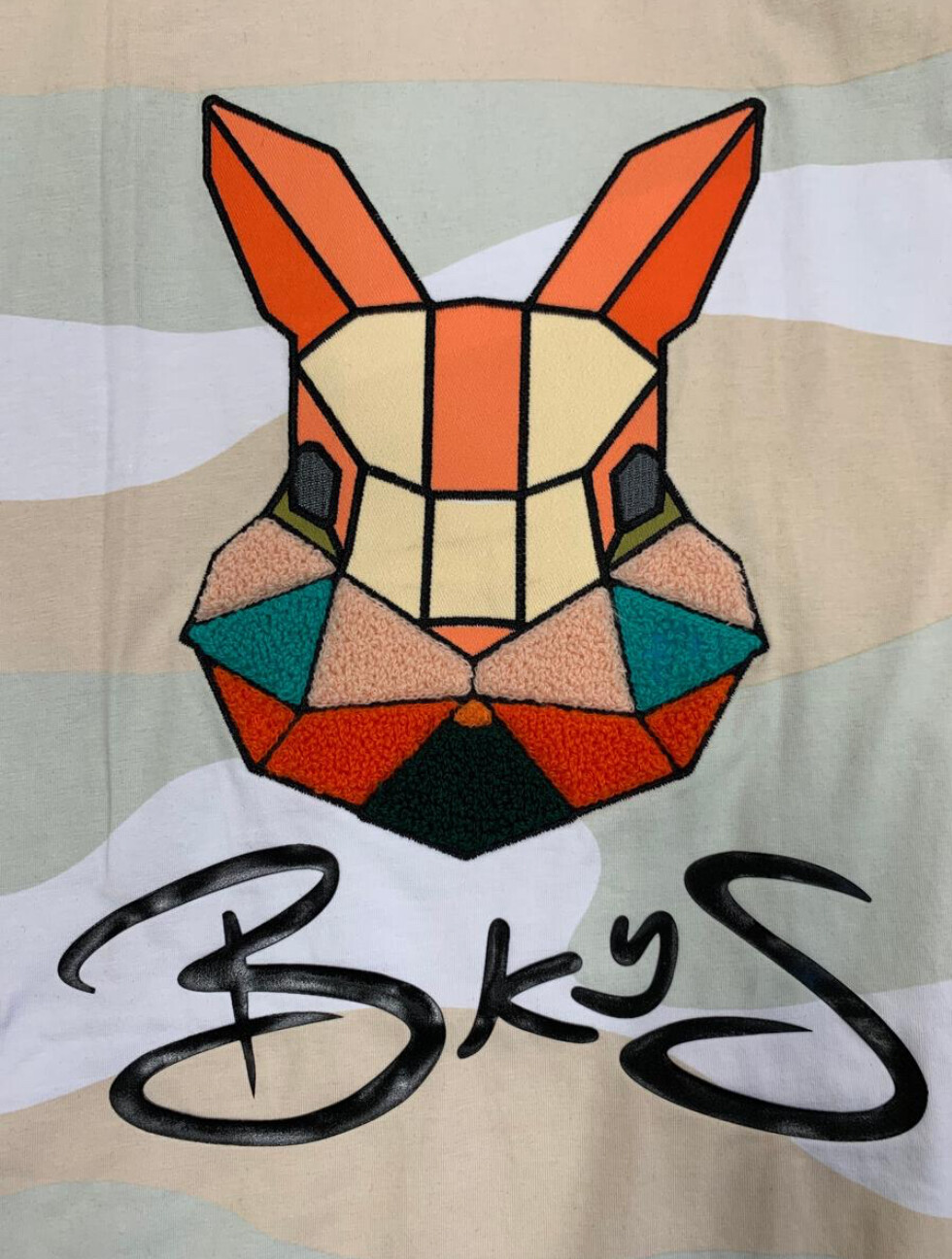 BKYS Rabbit T-Shirt in White