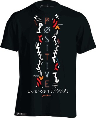 Positive Ware Zig Zag T-Shirt (Black)
