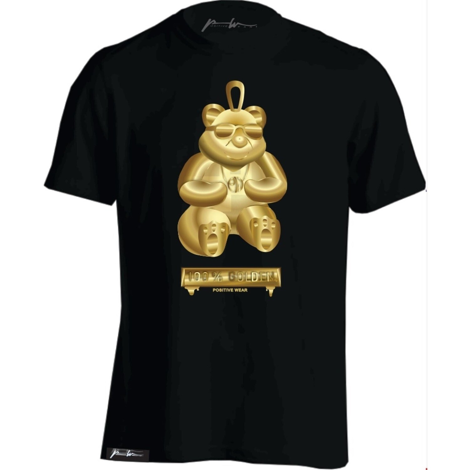 Positive Ware GOLDEN BEAR T-Shirt