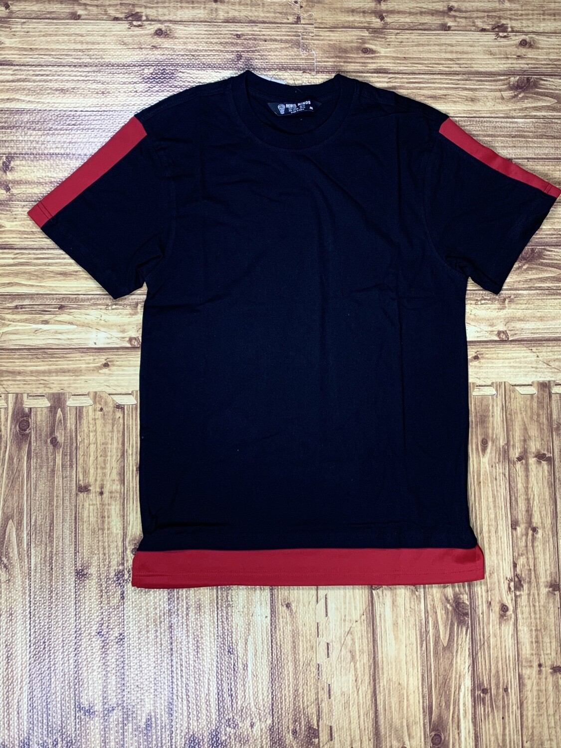 Rebel Minds Color Block  (Black/Red)