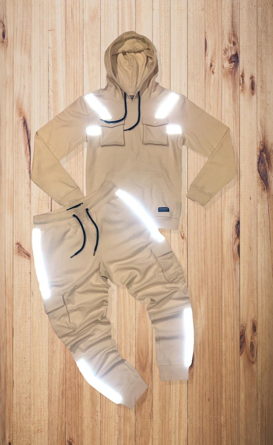 Genuine Jogger Set (Cream)