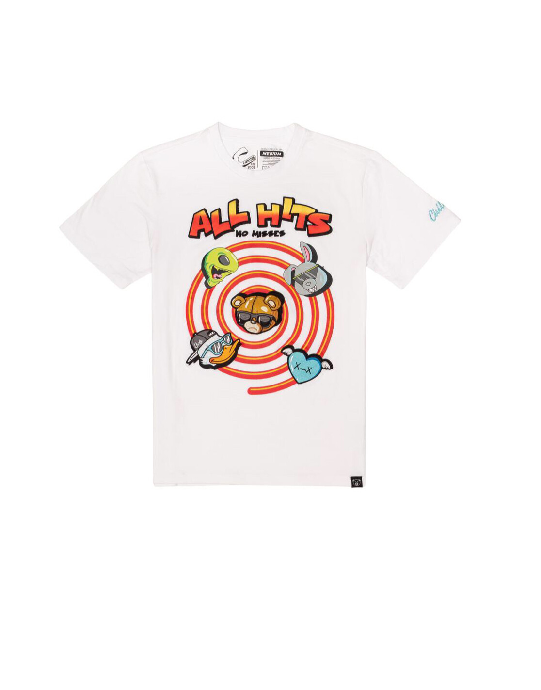 Civilized All Hits No Misses (White/Lt. Blue)