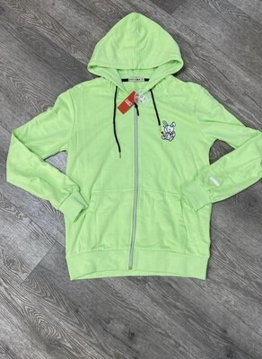 BKYS “Lucky Charm” Zip Down Hoodie &amp; Jogger Set (Pastel Lime)