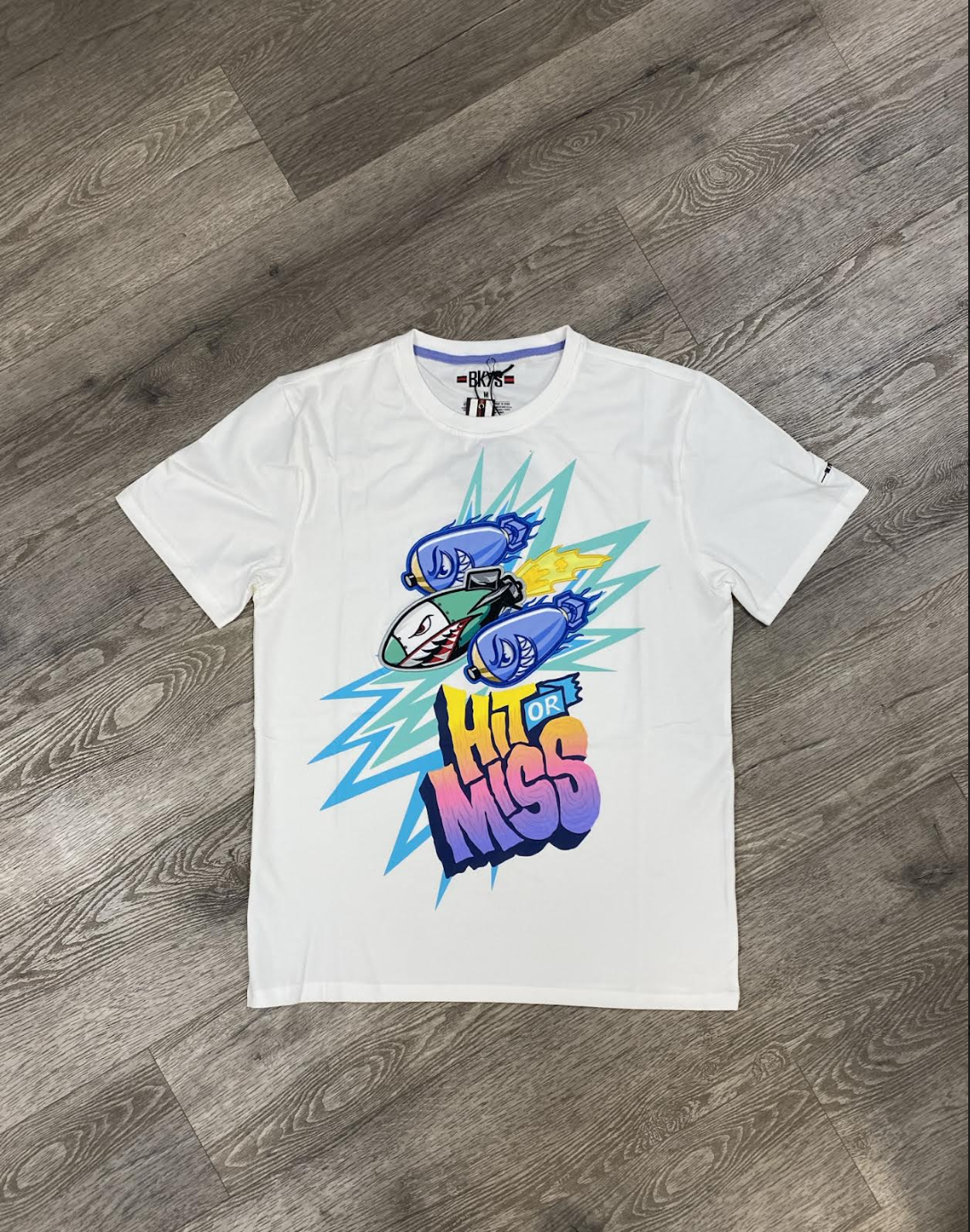 BKYS  &quot;Hit Or Miss&quot; T-Shirt (White)