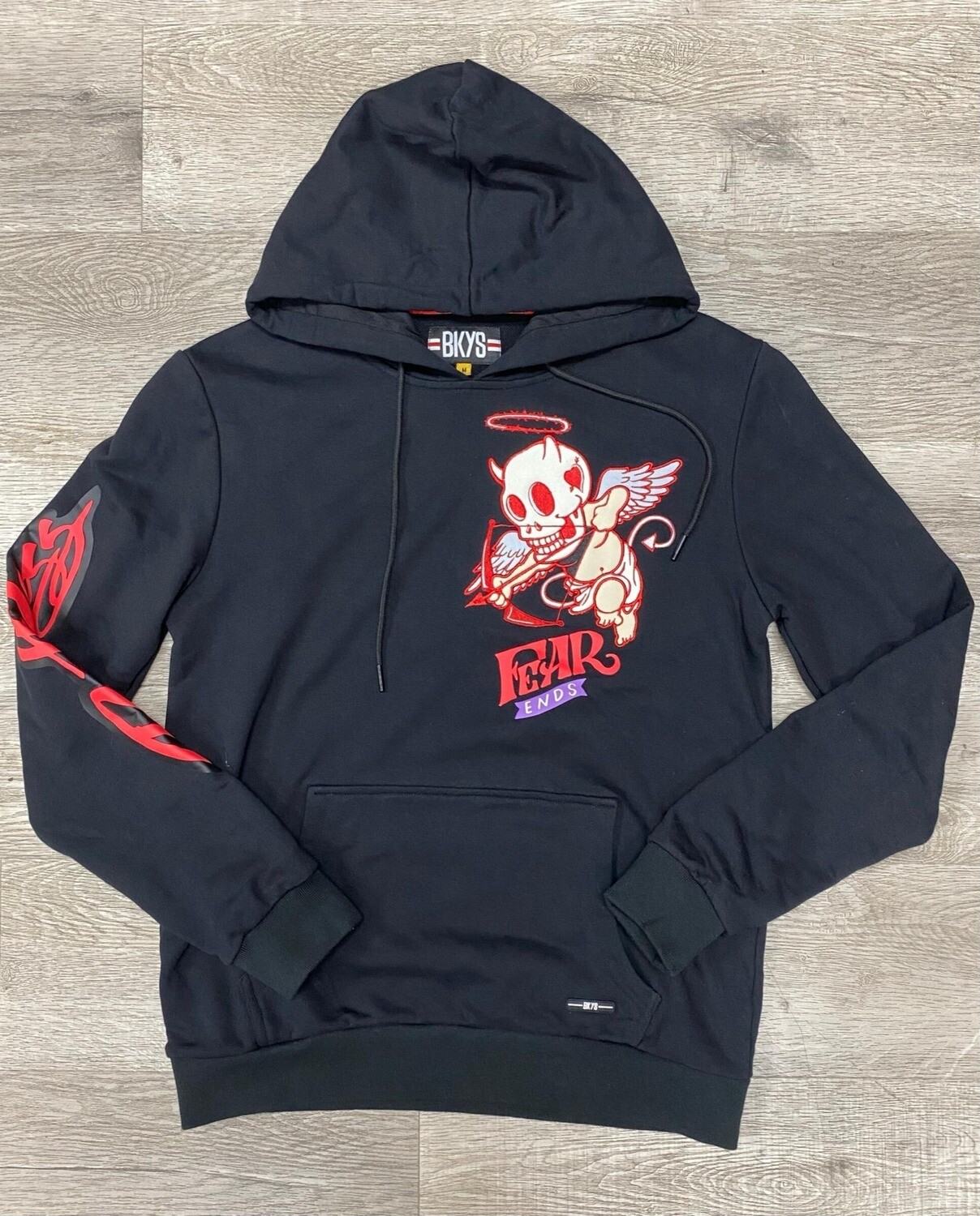 BKYS &quot;Fear Ends&quot; Hoodie &amp; Jogger Set (Black)
