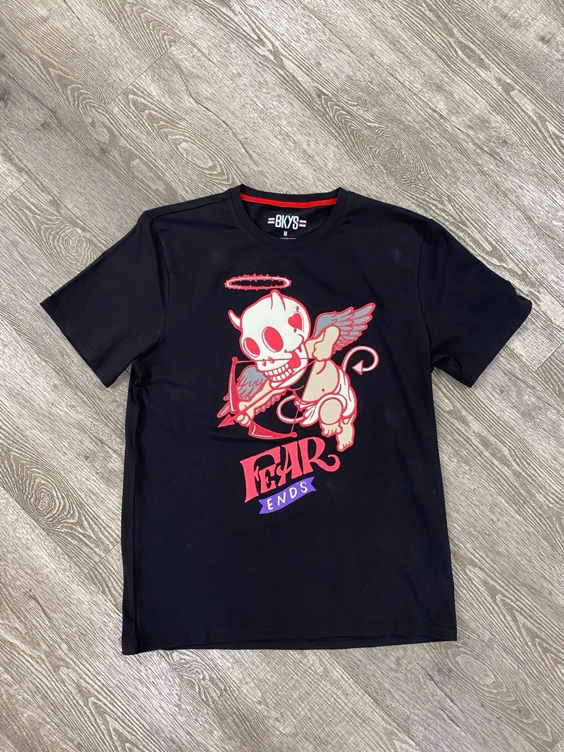 BKYS &quot;Fear Ends&quot; T-Shirt &amp; Jogger Set (Black)