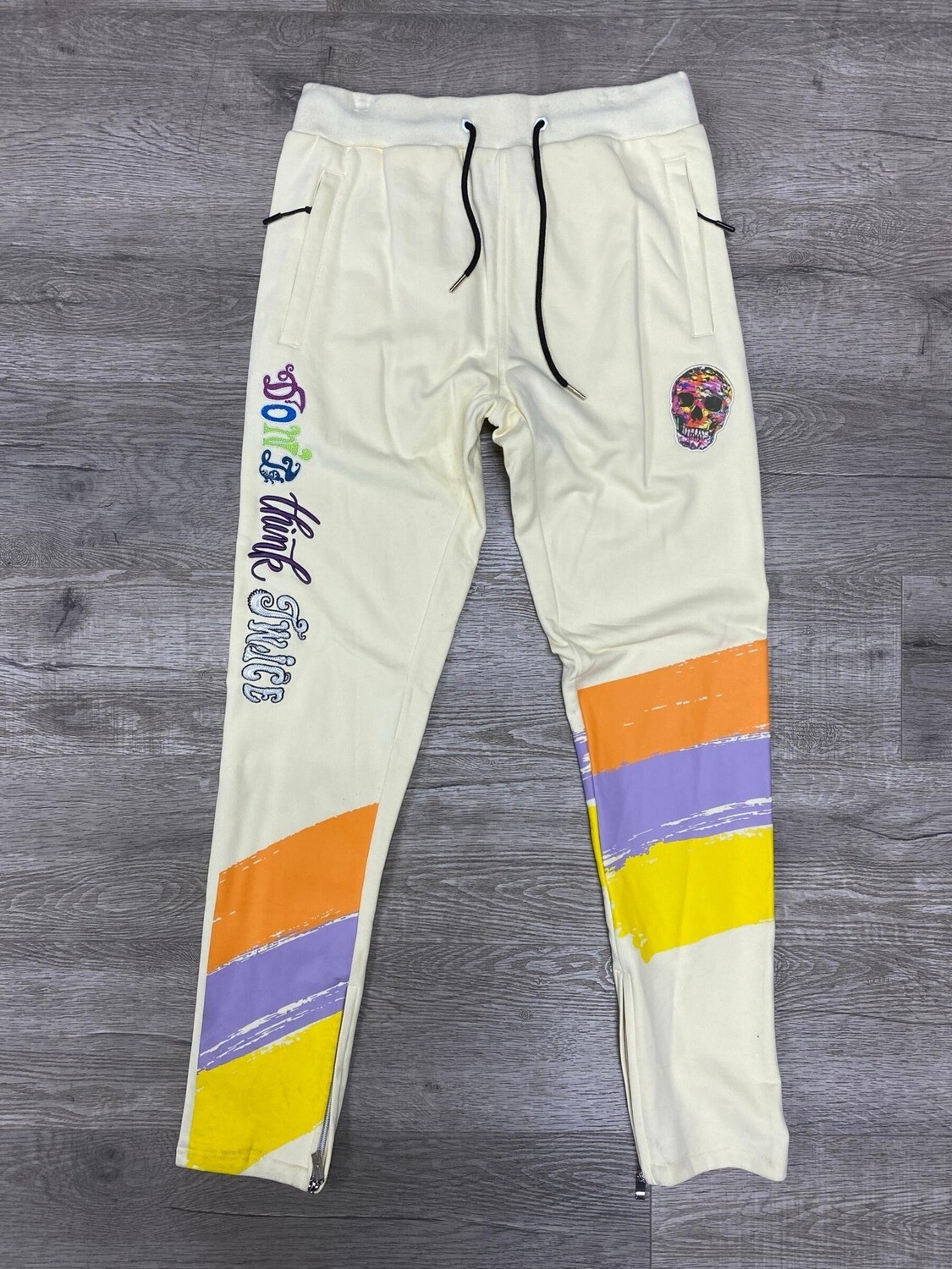 BKYS &quot;Don’t Think Twice&quot; Hoodie &amp; Jogger Set (Off White)