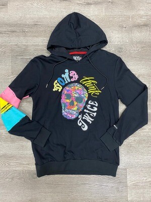BKYS "Don’t Think Twice" Hoodie &amp; Jogger Set (Black)