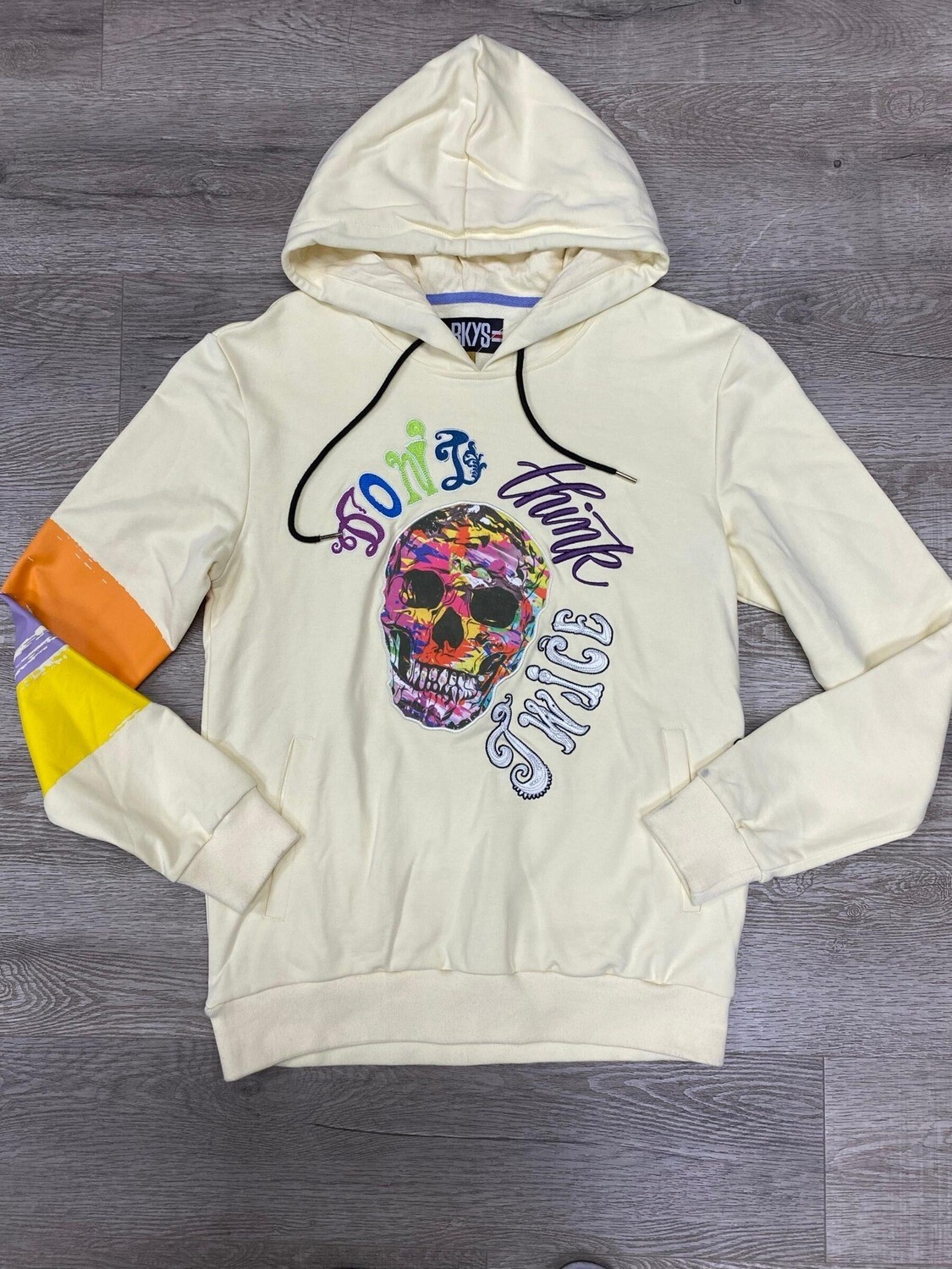 BKYS &quot;Don’t Think Twice&quot; Hoodie &amp; Jogger Set (Off White)