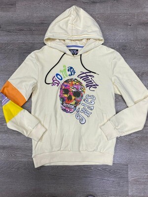 BKYS "Don’t Think Twice" Hoodie &amp; Jogger Set (Off White)
