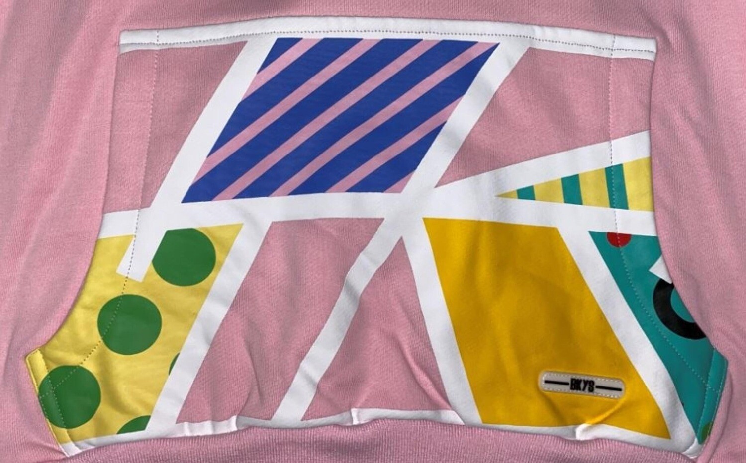 BKYS &quot;Geometric Wolf&quot; Hoodie (Bubblegum)