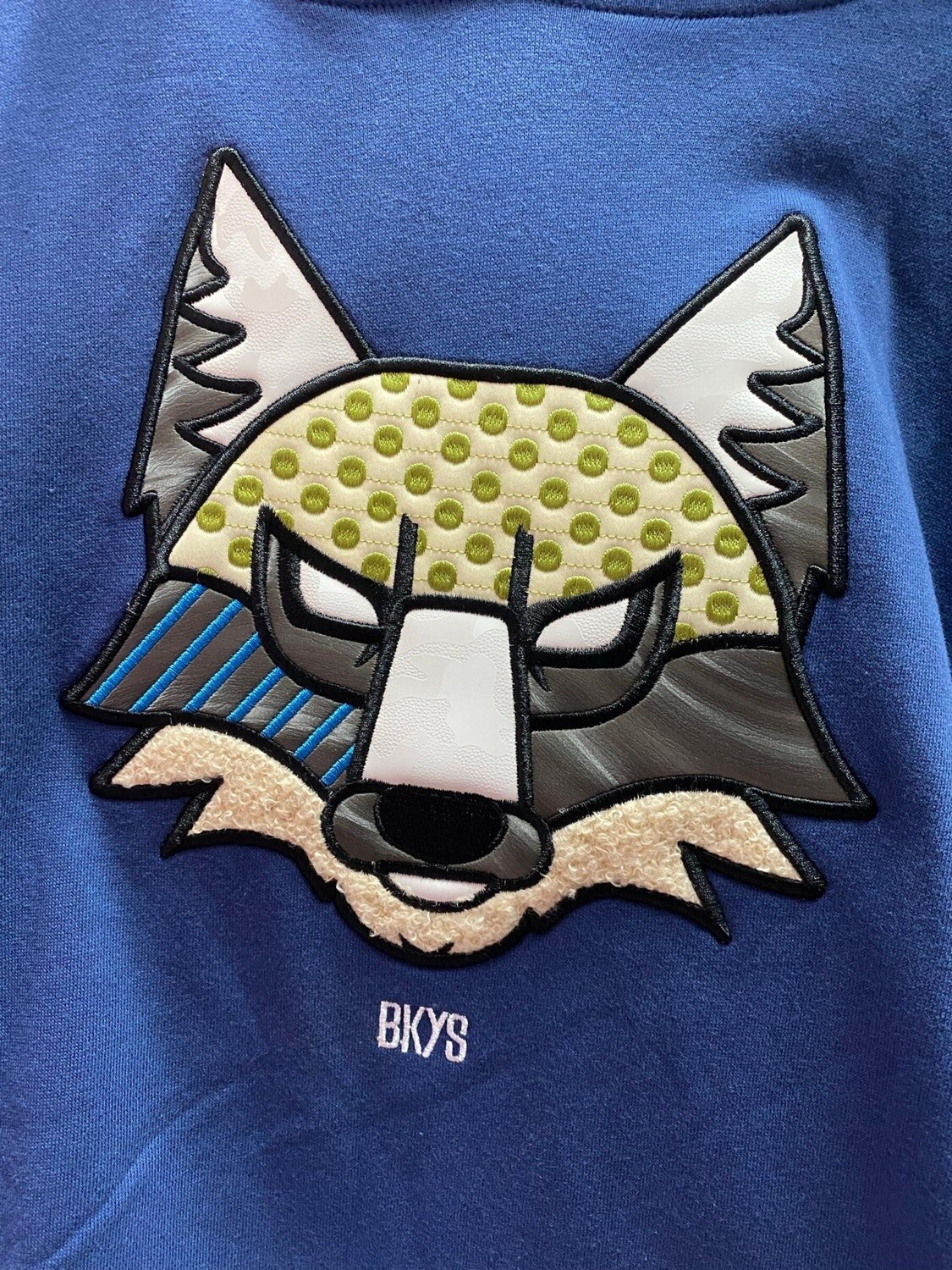 BKYS &quot;Geometric Wolf&quot; Hoodie (Midnight)