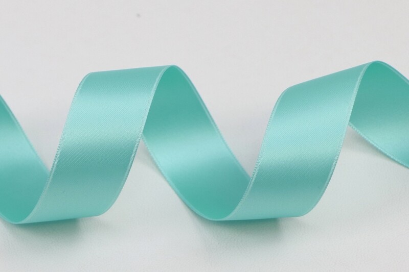 Band Satin Double Face &quot;mint&quot;