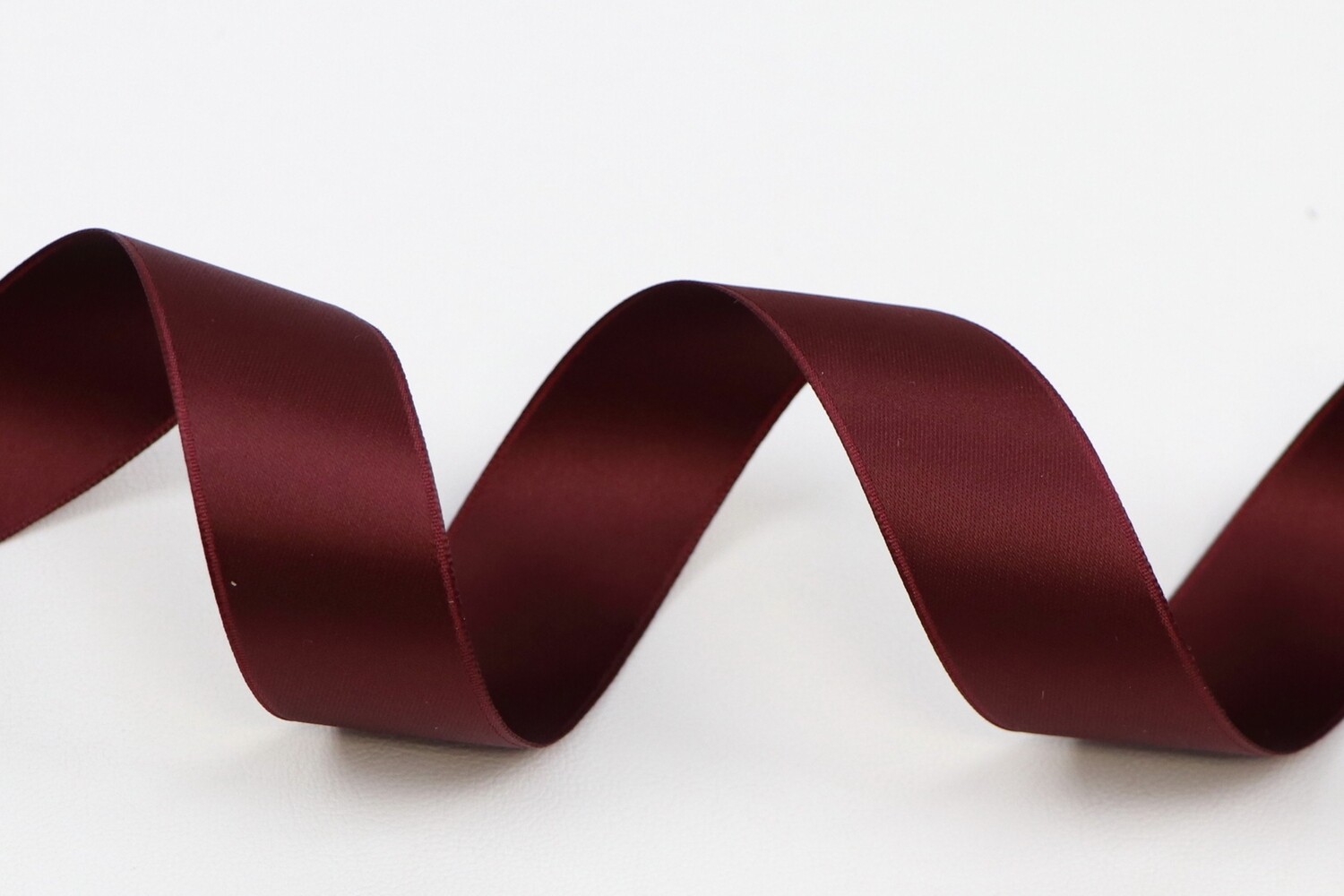 Band Satin Double Face &quot;bordeaux&quot;