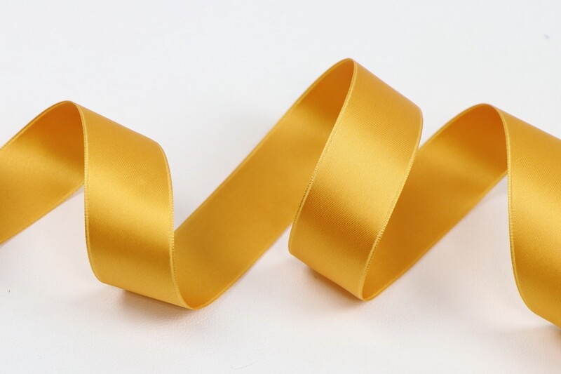 Band Satin Double Face "Gold"