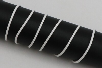 Lederband &quot;weiss&quot;