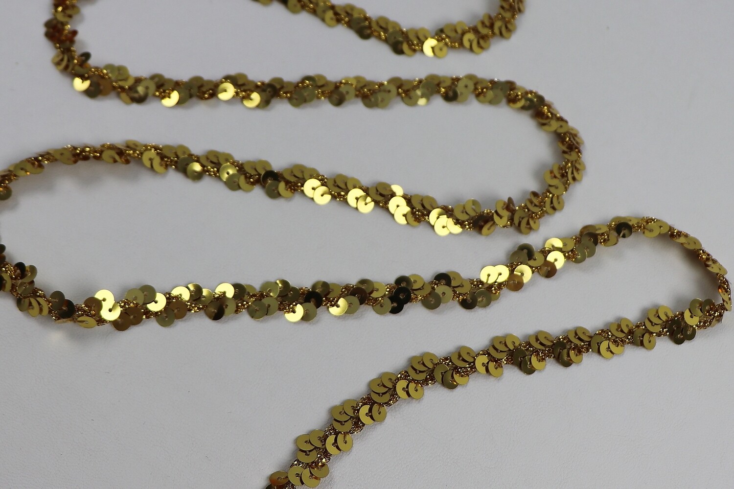 Band Pailletten metallic &quot;gold&quot;