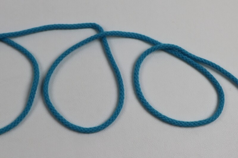 Kordel Baumwolle 3mm &quot;türkis&quot;