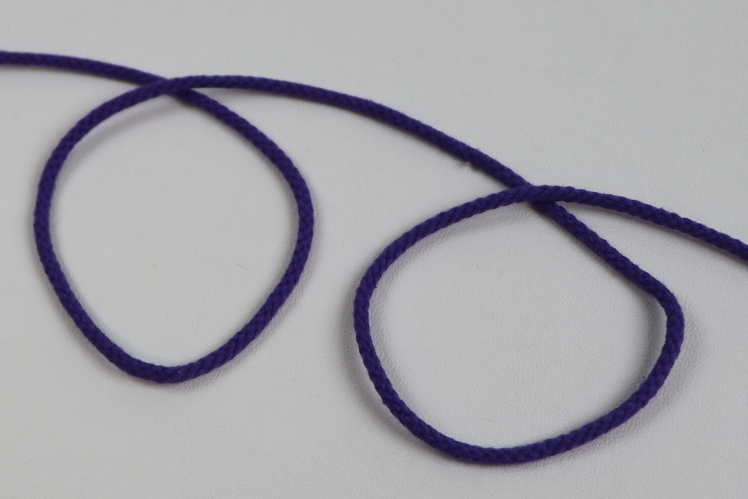 Kordel Baumwolle 3mm &quot;violett&quot;