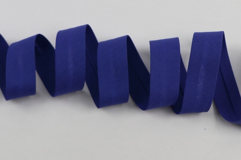 Schrägband Baumwolle &quot;jeansblau&quot;