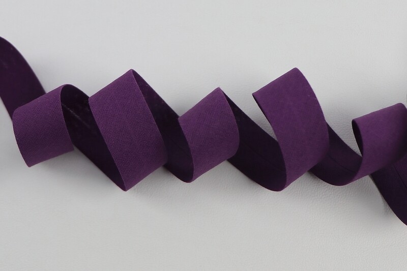 Schrägband Baumwolle violet