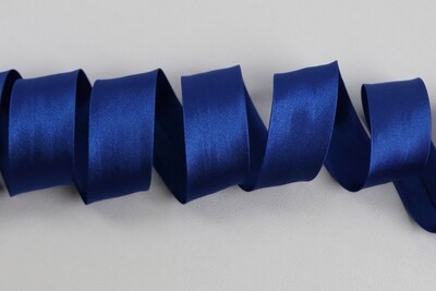 Schrägband Satin &quot;royal&quot;