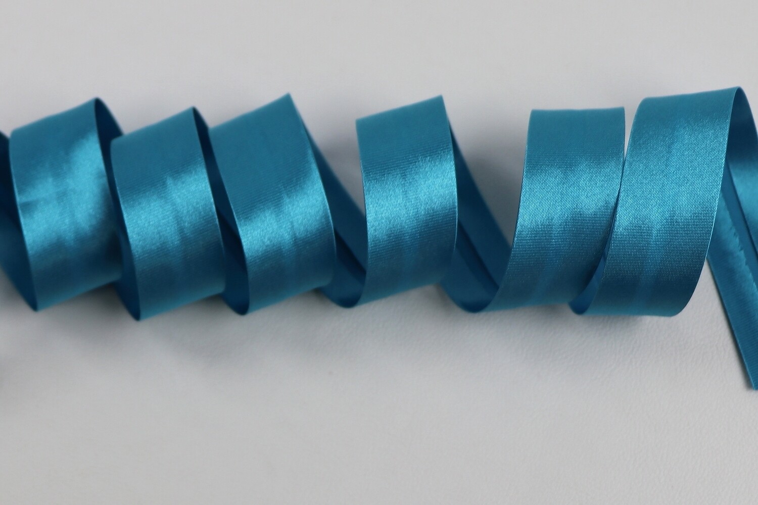 Schrägband Satin &quot;türkis&quot;