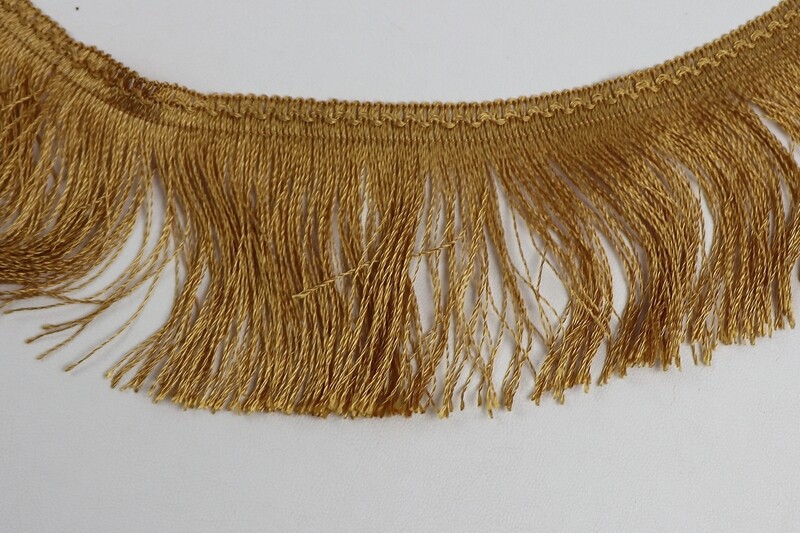 Fransen Borte-Rayon &quot;gold&quot;