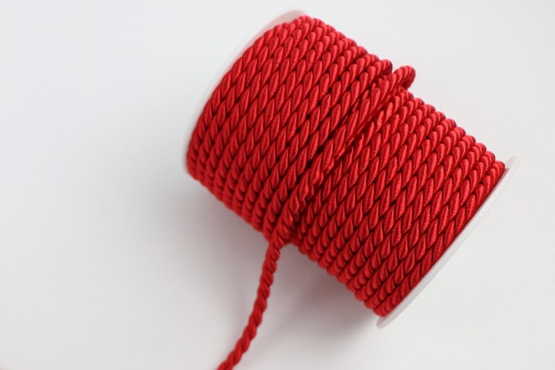 Atlas-Kordel 6mm &quot;rot&quot;