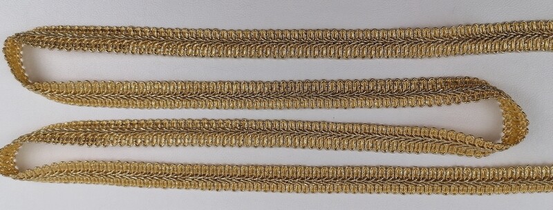 Posamentenborte &quot;gold&quot;