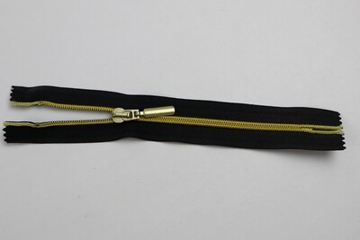 Reissverschluss Spirala &quot;gold&quot;