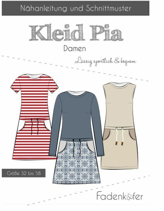Schnittmuster Kleid Pia Erwachsene