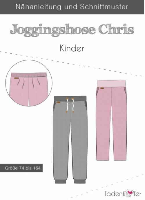 Schnittmuster Jogginghose Chris Kinder