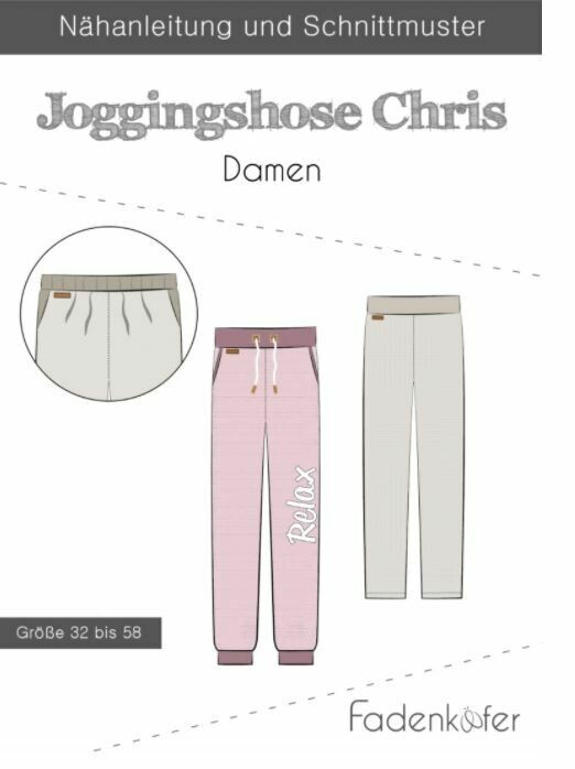 Schnittmuster Jogginghose Chris Damen