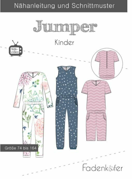 Schnittmuster Jumper Kinder