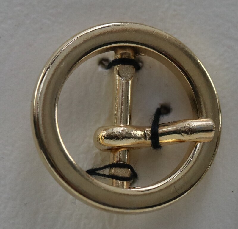 Zierschnalle rund 15mm