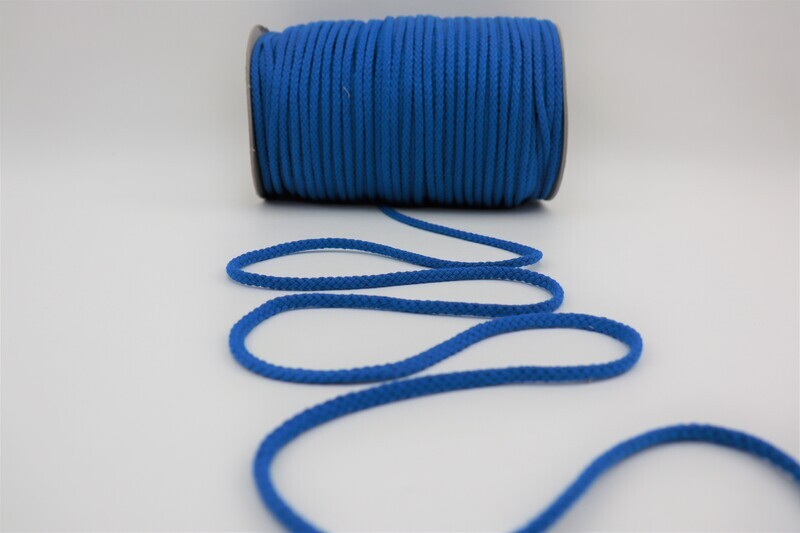 Kordel Baumwolle 5mm &quot;jeansblau&quot;
